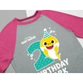 thumbnail image 4 of Baby Shark Shirt Gift for Kids Toddler 2nd Birthday Girl Boy Outfit Pink 3T, 4 of 6