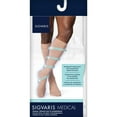 thumbnail image 2 of Sigvaris Specialty 554 Secure Men's 40-50 Closed Toe Knee High Compression Stockings w/Silicone Band Black G4 Long Full, 2 of 2