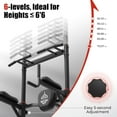 thumbnail image 6 of Sportsroyals Power Tower Pull Up Bar Station, 450LBS Stable Pull Up Dip Station for Home Gym, 6 of 9