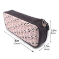thumbnail image 3 of Picia Panda Flying in the Sky (2) Pattern Large Capacity PU Leather Pencil Case Organizer Pen Marker Holder Double Zipper Storage Bag Big Pencil Pouch for College Office, 3 of 6