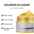 thumbnail image 4 of Beautiful Color Long Lasting Permanent Hair Color Hair Wax Color Temporary Hair Wax Natural Hairstyle Coloring For Men Women Party Cosplay 120g(Buy 2 get 1 free), 4 of 7