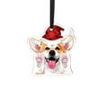 thumbnail image 1 of WIRESTER Acrylic Ready to Hang Ornament, Hanging Ornaments for Christmas Tree Holidays Party Home Office Xmas Tree Decoration Gift - Animal Pembroke Welsh Corgi Happy, 1 of 7