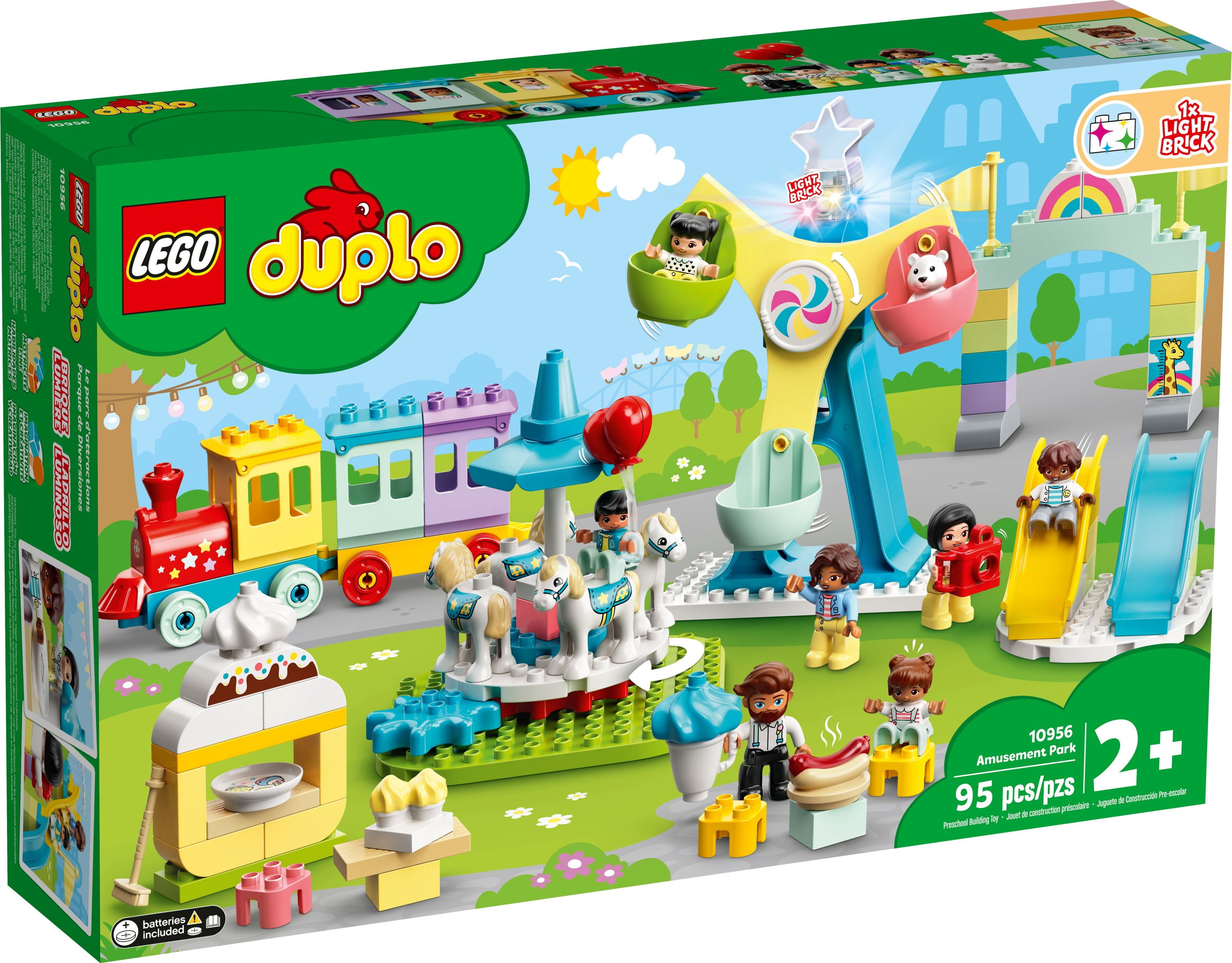 LEGO® 10956 DUPLO® Town Le parc d'attractions Jouet Enfant 2+ ans avec