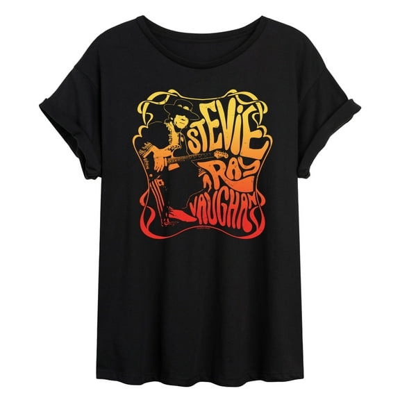 Stevie Ray Vaughan - Psychedelic - Women's Oversized T-Shirt