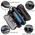 thumbnail image 3 of Toiletry Bag for Men Hanging Travel Dopp Kit Lightweight Water Resistant Small Shaving Bag Bathroom Cosmetic Organizer for Women, Black, 3 of 8