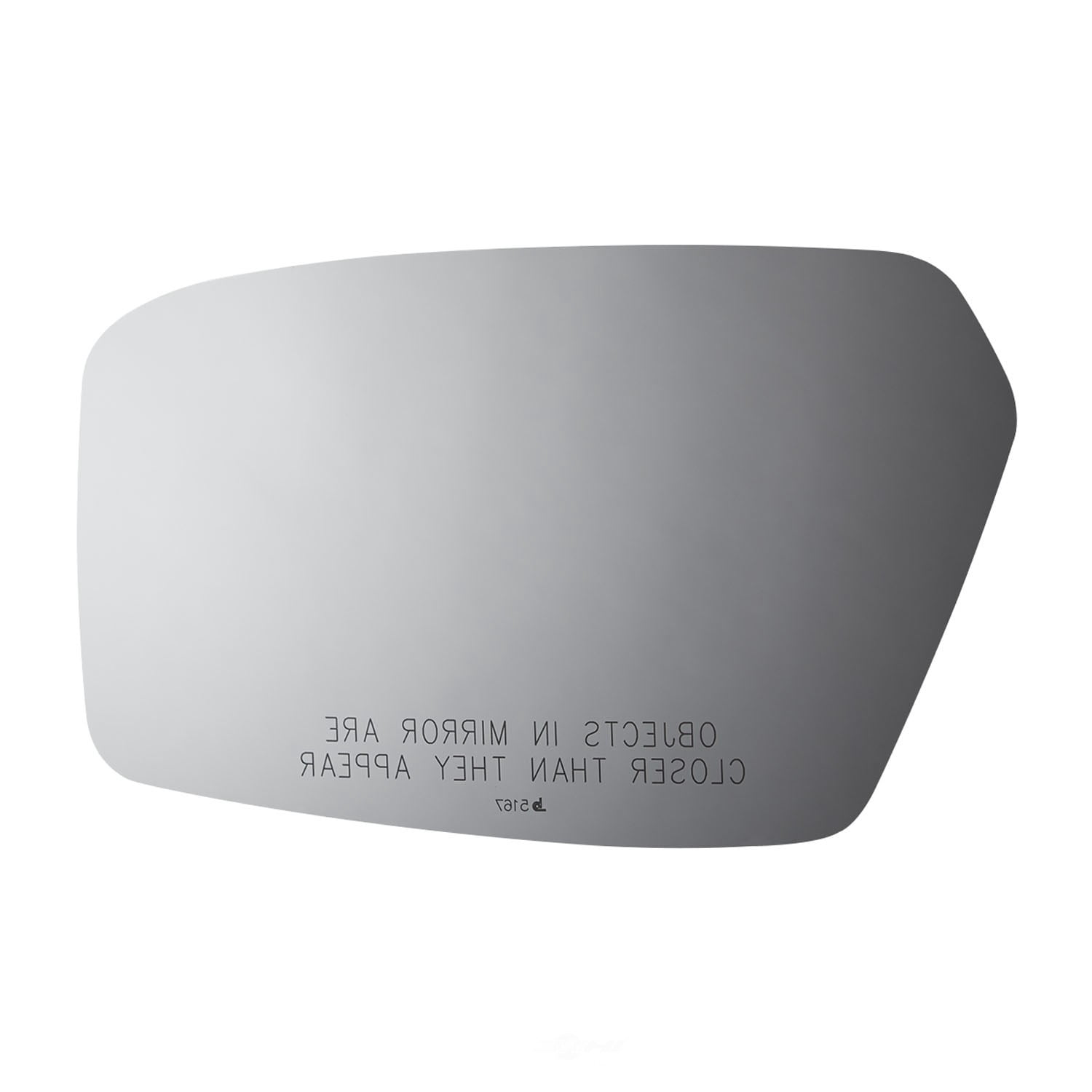 Burco Side View Mirror Replacement Glass - Clear Glass - 5167