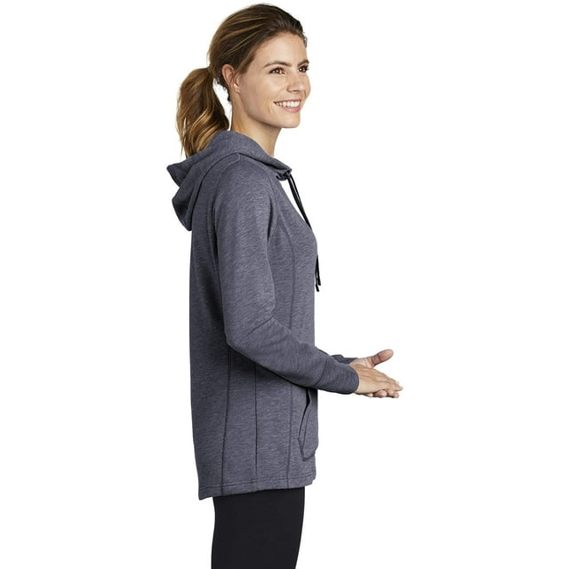 Sport-Tek Femmes Poscharge Tri-Mélange Mèche Molleton à Capuche Pull