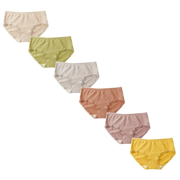 Algodón Orgánico Ropa Interior Algodon Puro Calzones Mujer Ropa