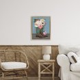 thumbnail image 2 of Stupell Industries Western Boots & Peonies Gold Framed Floater Canvas Wall Art design by Jilly Jack Designs, 31 x 25, 2 of 9