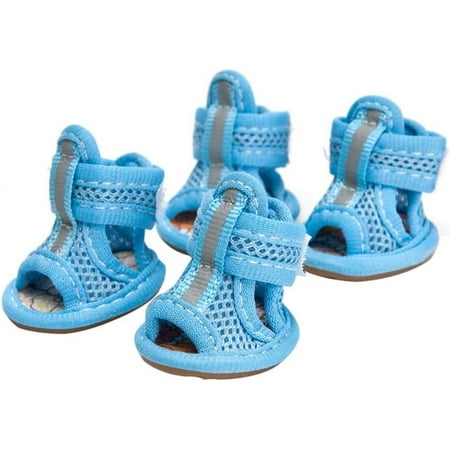 Pet Shoes Dog Sandals Shoes Comfortable Blue 5#*