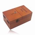 thumbnail image 2 of 2X A Useless Box with Surprises Wooden Useless Box Fully Assembled Toy for Adults and Children Dark Wood Color, 2 of 6