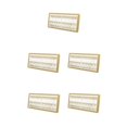 thumbnail image 2 of relayinert Handmade 1:35 Scale 3D Model Brass Door Educational Toys Scenery Style B 5Set, 2 of 6