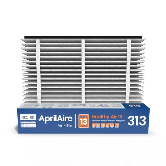313 Replacement Filter for Whole House Air Purifiers - MERV 13, Healthy Home Allergy, 20x20x4 Air Filter (Pack of 2)