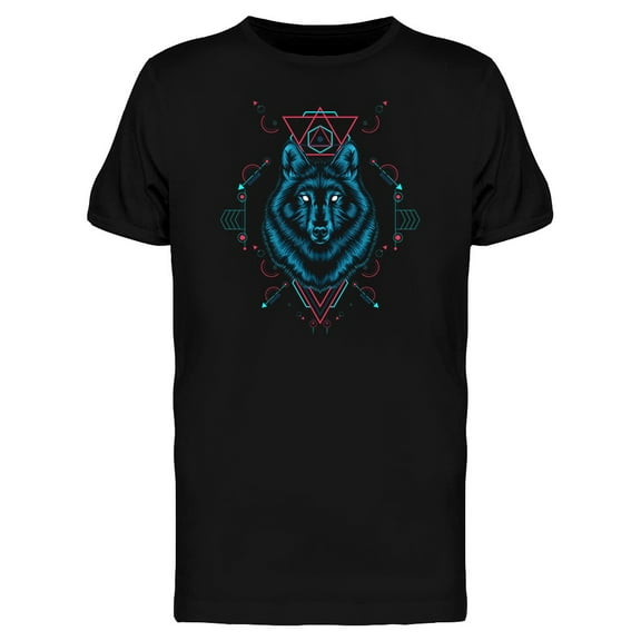 Logo Wolf Geometry Triangle Tee Men's -Image by Shutterstock