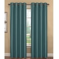 thumbnail image 4 of Kim Faux Silk Extra Wide Grommet Curtain Panel Pairs, 4 of 7