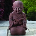 thumbnail image 2 of Reading Buddha Garden Statue, 2 of 5