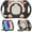 Black/Orange, variant on iPad 10.9 inch 10th Generation Case for Kids, TECH CIRCLE Heavy Duty Rugged Protection Kid-Friendly Handle Stand Shoulder Strap Cute Cat Case for Apple iPad 10th Generation 10.9 inch 2022,Pink