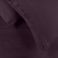 thumbnail image 3 of Egyptian Cotton 650 Thread Count Solid Sheet Set  Olympic Queen-Plum, 3 of 4
