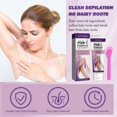 thumbnail image 4 of Crema depilatoria indolora Jaysuing de 60 g para hombres y mujeres, depilación corporal, facial, axila, piernas y manos |, 4 of 5