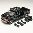thumbnail image 5 of CHUNYAN Toy Trucks for Boys 1/24 F150 Toy Truck,Diecast Trucks F150 Raptor Model Kit,Pull Back Toy Pickup Truck with Light and Sound, Toy Trucks for Boys Age 4-7, 5 of 6