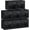 Black, variant on 6 Pack Foldable Storage Cubes with Window and Handle, 11x11 Inch Storage Bins for Closet Organization, Clothes, Toys, Books Storage Organizer Boxes