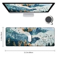 thumbnail image 2 of Shangniulu Mouse Pad, Premium-Textured Mouse Mat, Non-Slip Rubber Base Mousepad for Laptop, Computer &amp; PC,31.5x11.8 inch,Abstract Landscape 31.5x11.8 in, 2 of 6