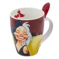 thumbnail image 2 of Set 2 Tazas De Porcelana Con Cuchara Villanas Disney, Malefica y Cruella de Vil, 310 ml Ambient 21 Set de 2 tazas de porcelana Maléfica y Cruella, 2 of 5