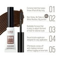 thumbnail image 4 of Kiss New York Professional Brow Fixer Glue - Extreme Hold for Sculpted, Transfer Proof, Non-Sticky Finish for Clean Makeup Look, All Day Control (Medium Brown), 4 of 11