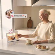 Pexar by Lexar 10.1 WiFi Digital Photo Frame, HD Anti-Glare Touch Screen, 32GB Storage, App Photo & Video Sharing