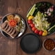 thumbnail image 3 of Plato de filete antiadherente al aire libre a la parrilla para el plato de aluminio de aluminio suministro al aire libre, 3 of 5
