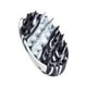 thumbnail image 2 of Cepillos del cuero cabelludo del silicón del depurador del cuero cabelludo del Massager del cuero cabelludo del pelo para el cabello mojado y seco Negro, 2 of 9