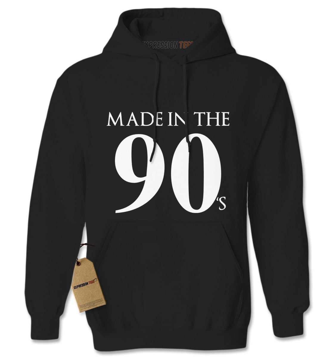 Expression Tees - Made In The 90's Nineties Adult Hoodie Sweatshirt - Walmart.com - Walmart.com