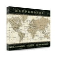 thumbnail image 2 of Tangletown Fine Art 'Mappemonde' Graphic Art Print on Canvas, 2 of 2