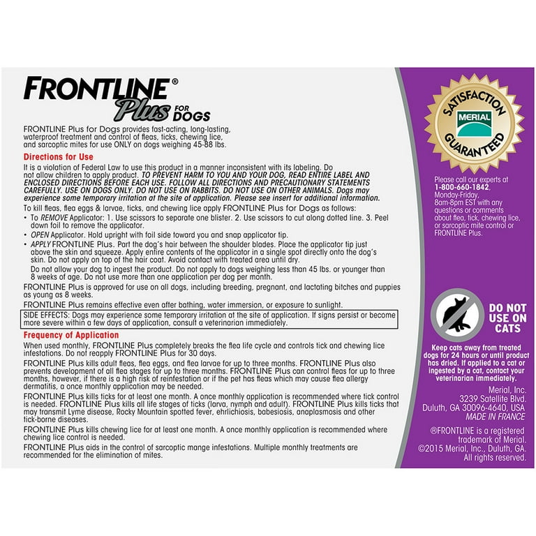 Frontline flea walmart sale