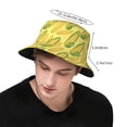 thumbnail image 2 of Fresh Ripe Corn Cobs Pattern Bucket Hat Foldable Fisherman Outdoor Summer Camping Travel Hiking Caps for Men Women, 2 of 7