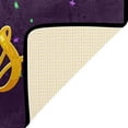 thumbnail image 3 of GZHJMY Mardi Gras Door Mats Non-Slip Washable Indoor Outdoor Entrance Welcome Floor Mat for Kitchen Bathroom Bedroom Home Decor, 23.6"x15.7", 3 of 7