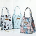 thumbnail image 4 of Insulated Lunch Bag Box Large Thermal Tote Bag Women Handbag for Work, Beach, School, Picnic, 4 of 8