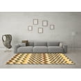 thumbnail image 3 of Ahgly Company Indoor Rectangle Abstract Brown Contemporary Area Rugs, 5' x 8', 3 of 4