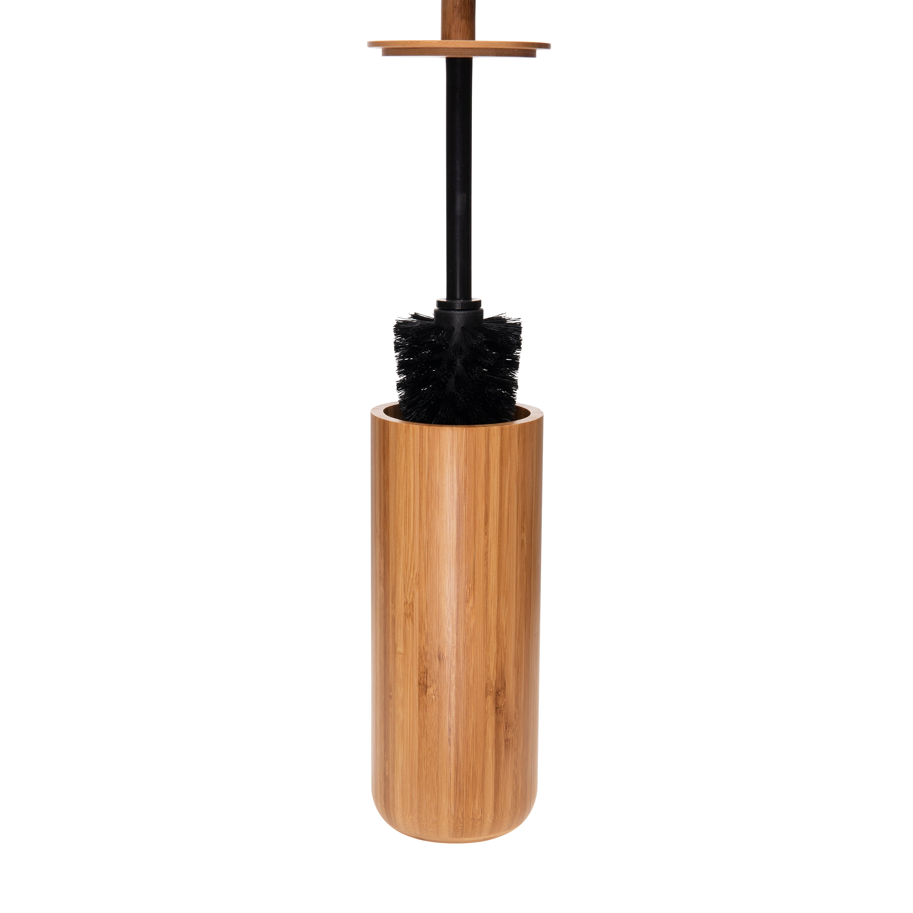 Bath Bliss Rounded Bamboo Toilet Bowl Brush