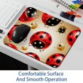 thumbnail image 6 of Ladybird Printed Square Mousepad Desk Pad Desk Mat, 8.3x9.8 Inch, Non-Slip Rubber Bottom, Suitable for Office and Gaming, 6 of 6