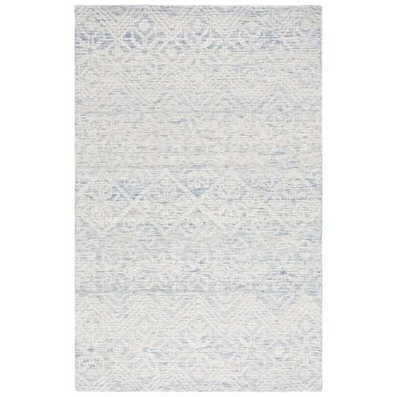 SAFAVIEH Metro Belize Medallion Area Rug, Blue/Ivory, 8' x 10'