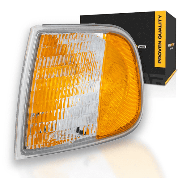 For Ford F-150 Turn Signal / Parking Light Assembly 1997-2003 Driver Side DOT Certified For FO2550118