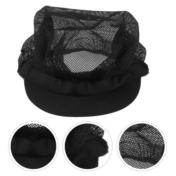 Chef Hat Hair Nets Food Service Caps Kitchen Cooking Elastic Chef Cap for Women and Men