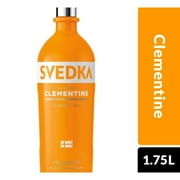 SVEDKA Clementine Orange Flavored Vodka, 1.75 L Bottle, 35% ABV