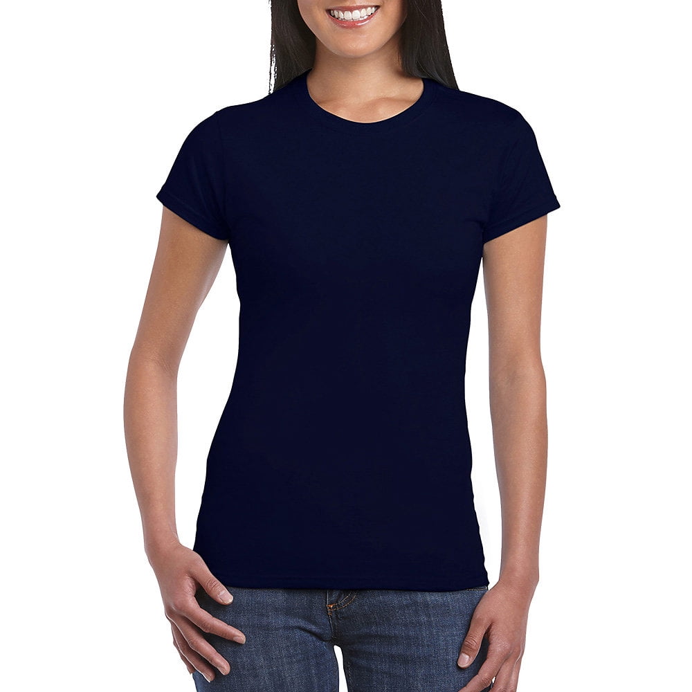 Download Gildan - Gildan Women's Softstyle Short Sleeve T-Shirt ...