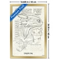 thumbnail image 3 of How To Train Your Dragon (2025) - Toothless Illustration Wall Poster, 14.725" x 22.375" Framed, 3 of 5