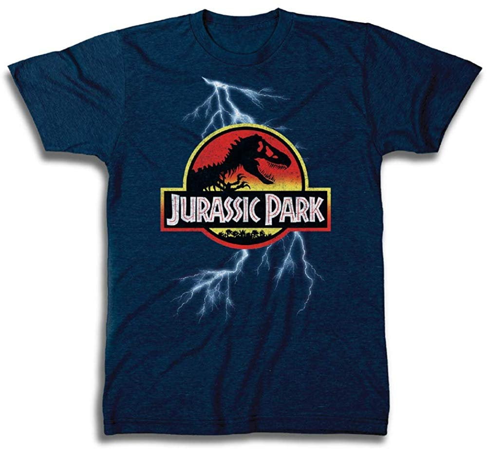 Jurassic Park Jurassic Park Mens Logo Shirt Classic 25th Anniversary Tee Jurassic World T