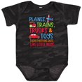 thumbnail image 3 of Inktastic Planes Trains Trucks and Toys Nothing Quite Like Little Boys Boys Baby Bodysuit, 3 of 5