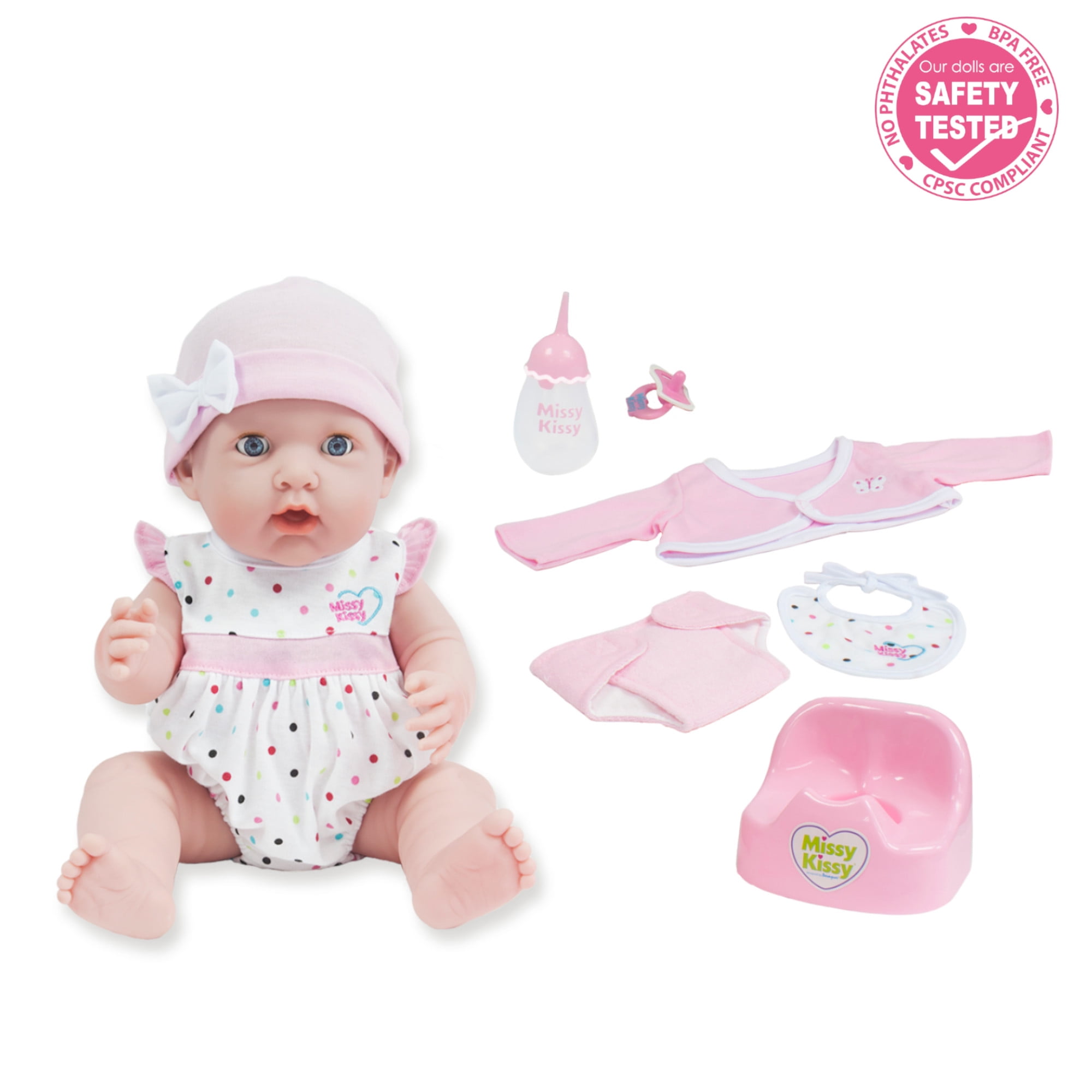 Missy Kissy Deluxe 8 Pcs Electronic Drink and Wet Set She really