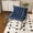Blue, variant on Large Indoor Outdoor Rocking Chair, Oversized Rocking Chair with Thick Cushion and Frame, All-Season Lounge Rocker for Garden Balcony Porch Living Room